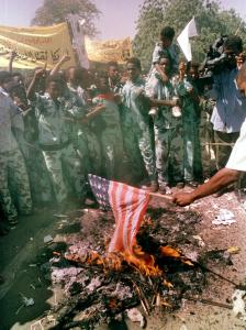 oct16sudanflagburn