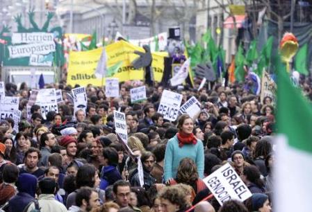 mar18EUsummitprotestspain