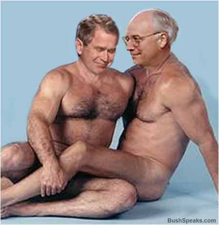 bushcheneynaked