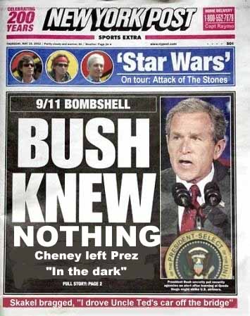 bushknewnothing