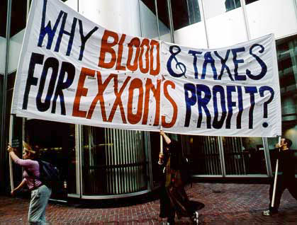 bloodtaxesforexxonprofit