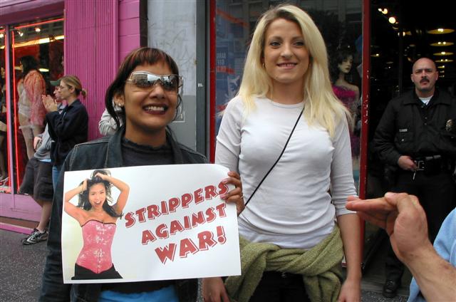 strippersagainstwar