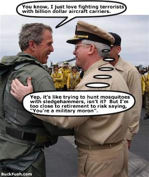 bushMilitaryMoron