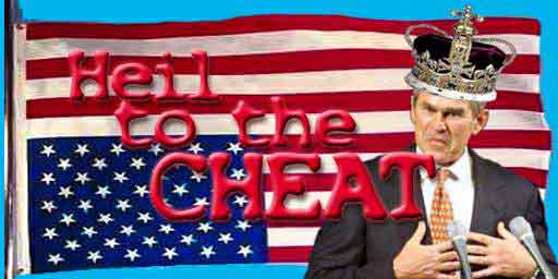 bush-cheat