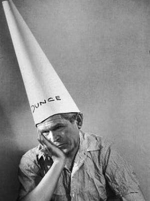 dunce-monkey